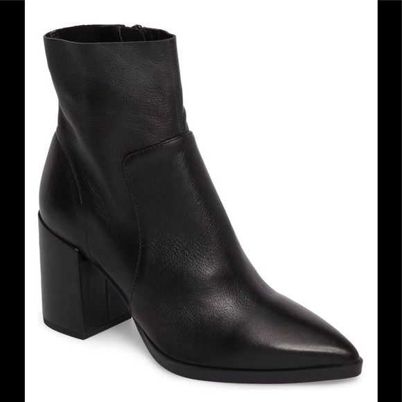 brazen black luxe ankle boots